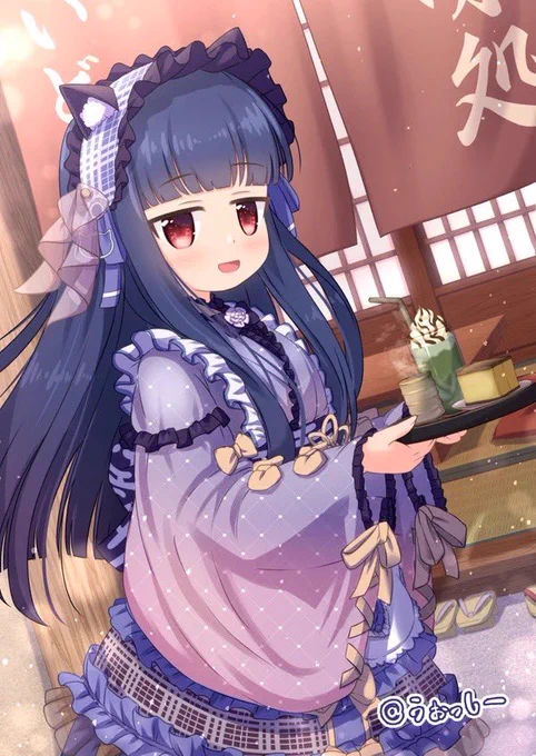 #私はこういう絵を描いています ちっちゃいです