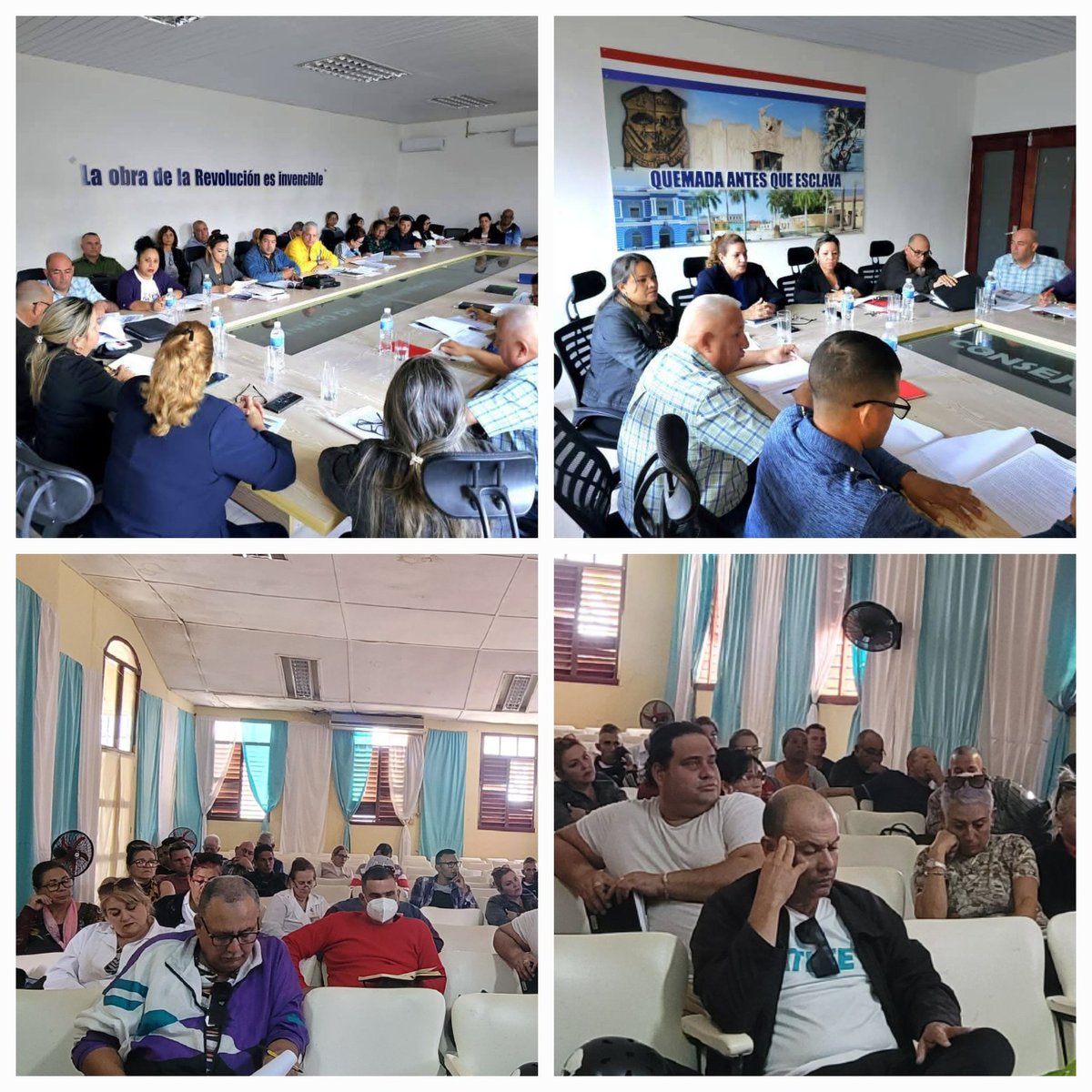 En los municipios de Manatí, Puerto Padre y Las Tunas se reunen los  Consejos de la Administración con carácter extraordinario para implementar los  acuerdos del XI Pleno del Comité Central del PCC.
Las acciones  y reservas identificadas  demuestran que #SiSePuede 
#LasTunas