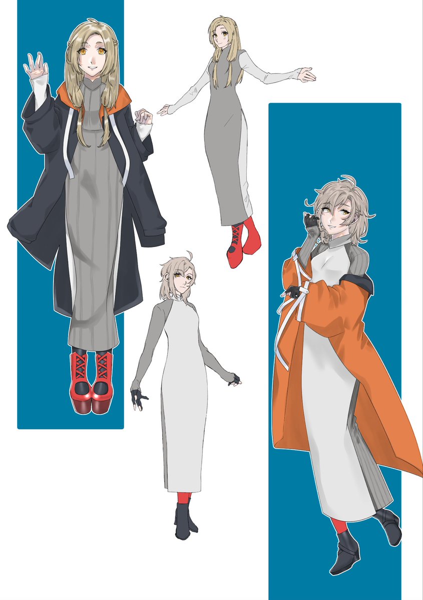 itimi1776's tweet photo. 擬人化設定など https://t.co/OO1IzQajcD
