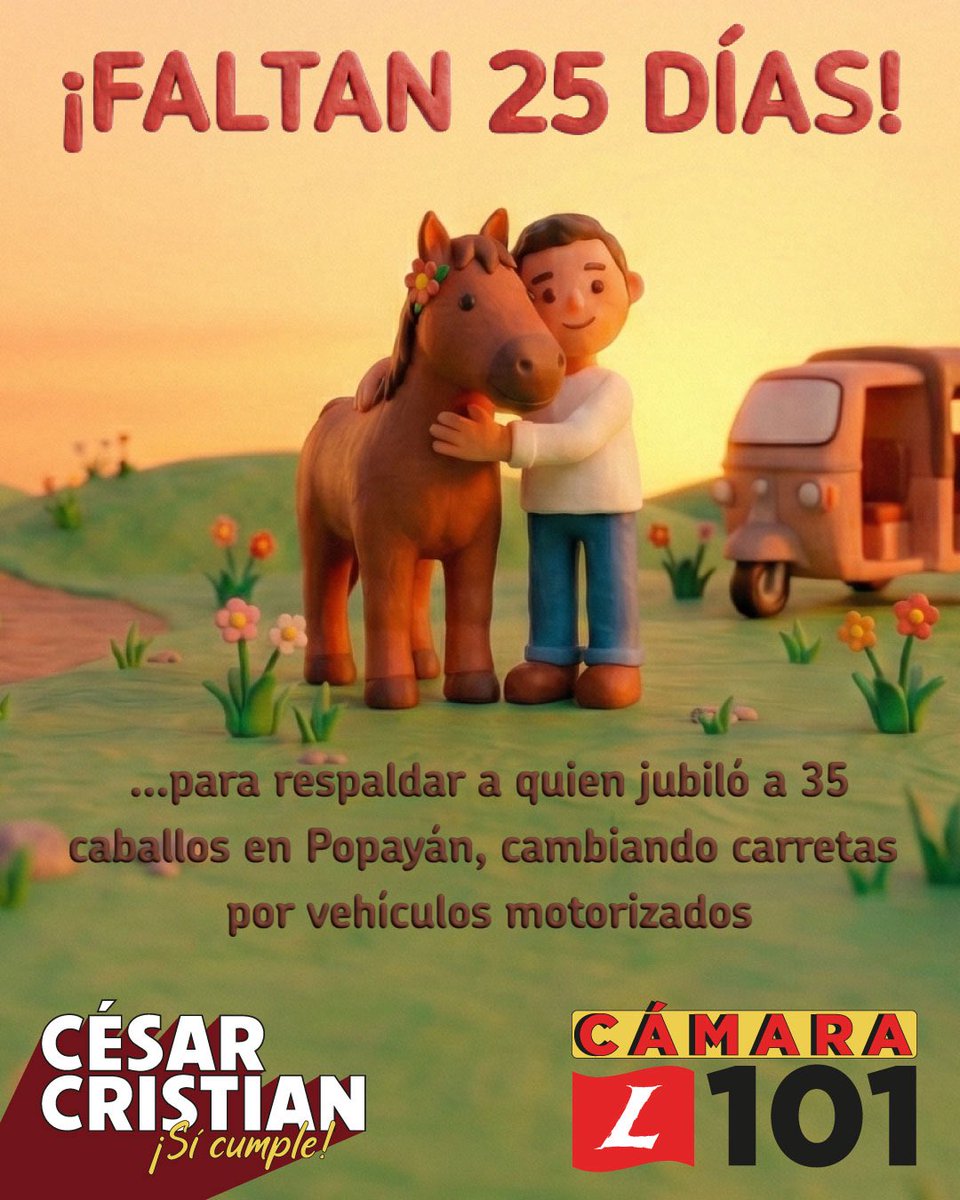🚩🚩Reemplazamos las carretillas de tracción animal por vehículos de motor. No fue solo una gestión: fue un acto de humanidad, de conciencia y de respeto por la vida.

Ganamos todos: las familias que hoy cuentan con una herramienta digna para trabajar y también los animales, que