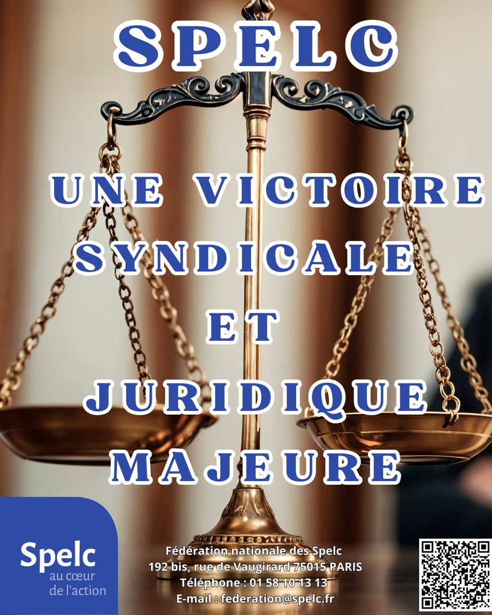 Fédération SPELC tweet media