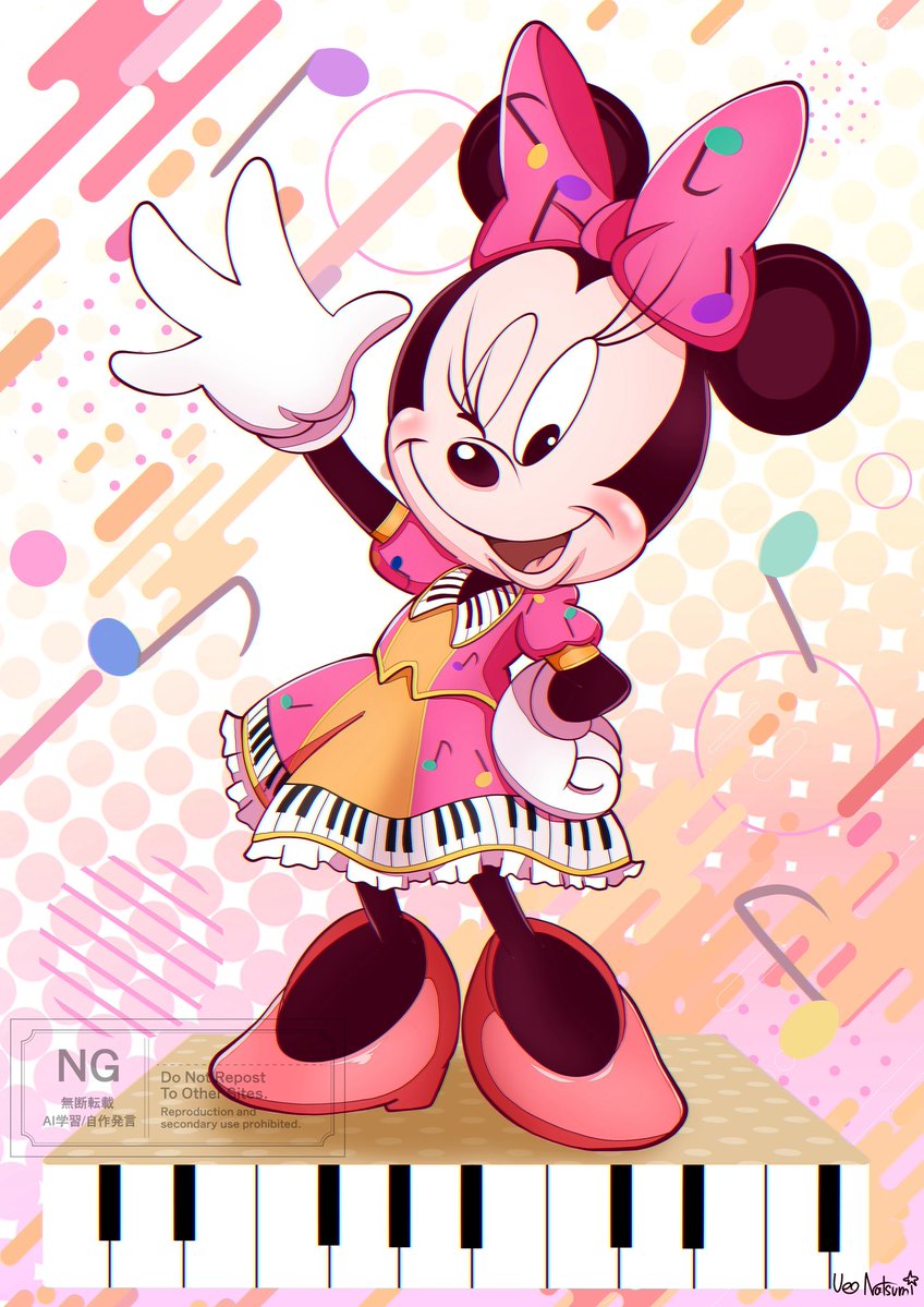 ミニーの日カウントダウンイラスト！ Dポップマジック！！ ミニーの日