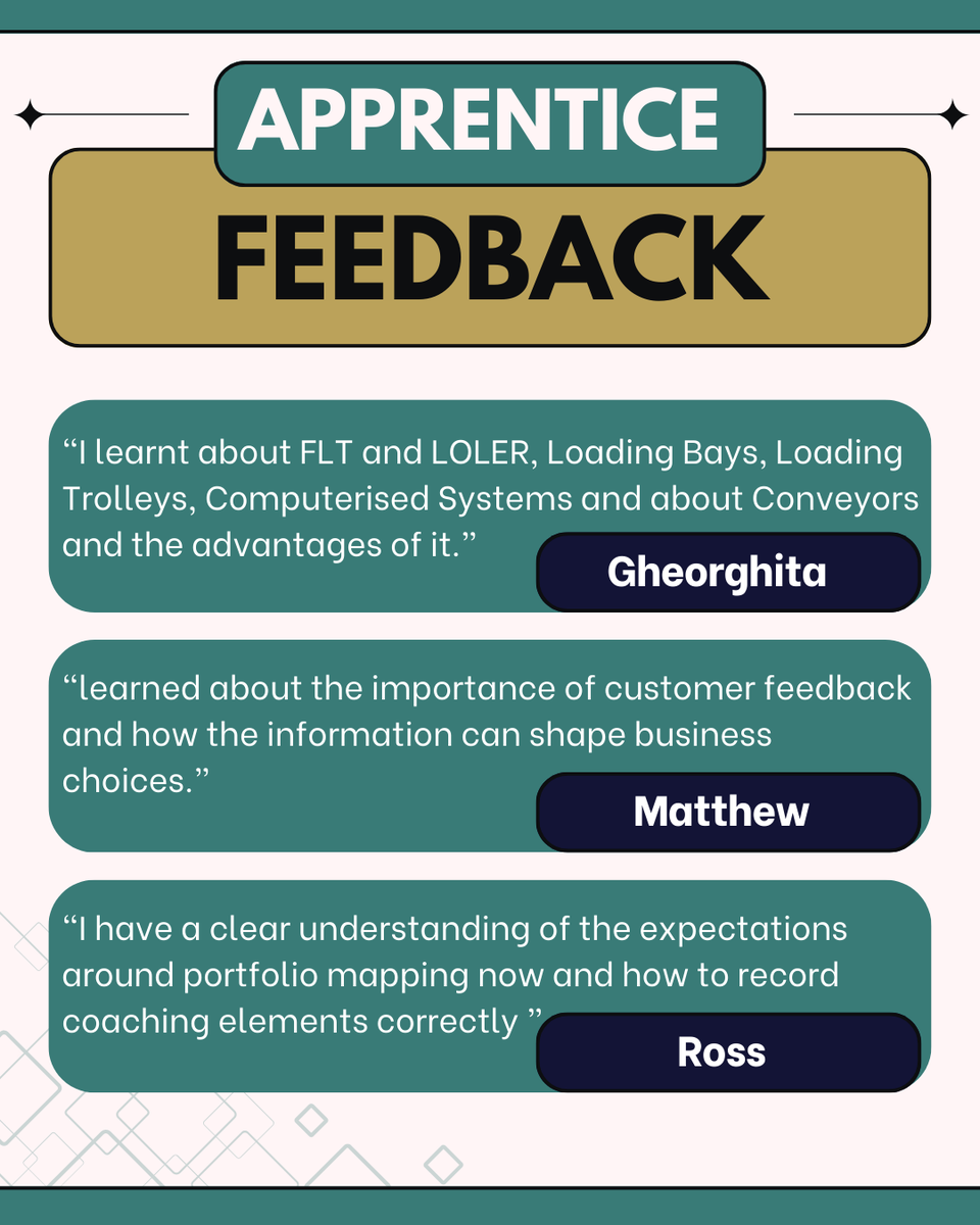 QPEtraining's tweet photo. It’s Apprentice Wednesday, and today we’re celebrating the voices that matter most — our learners.

Here’s what some of our apprentices had to say about their journey so far ⬇️

Check out our landing page - https://t.co/Z2yUnmN2sK https://t.co/BZH7gePMv8