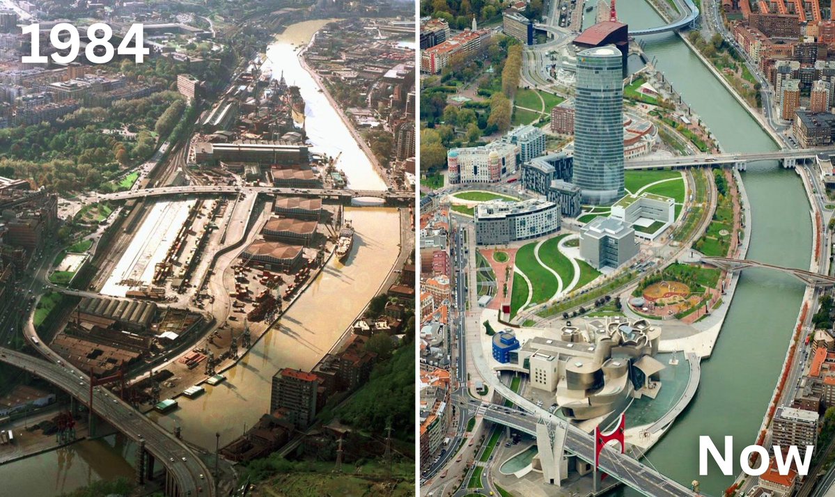 The transformation of Bilbao, Spain 🇪🇸