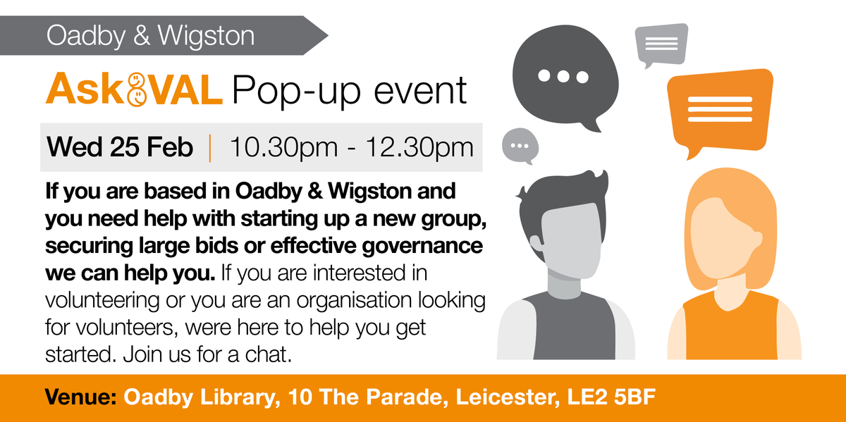 Voluntary Action LeicesterShire (VAL) tweet media