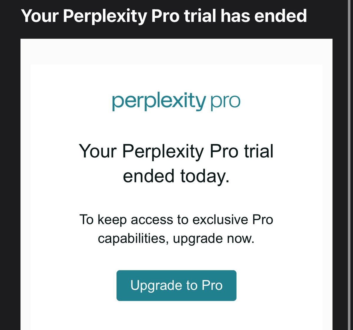 Thank you <a href="/perplexity_ai/">Perplexity</a> ! You were that good ! See you again when I will be rich enough to afford you ! 🥹