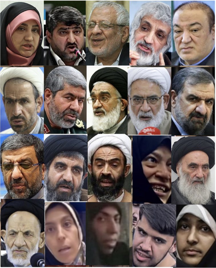 The occupation of Iran by the Islamic Republic, visualized. 

We are NOT the same.