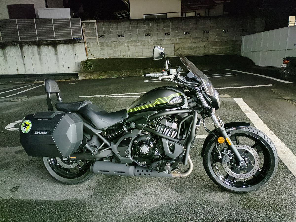 Kan1167181's tweet image. 今日は最後におバイク
スーパー銭湯
マッサージャーで爆睡🤤
リアサスのプリロード
ひとつ上げました
パニアが付いてるので
その方が乗りやすい

#リターンライダー 
#VulcanS 
#スーパー銭湯