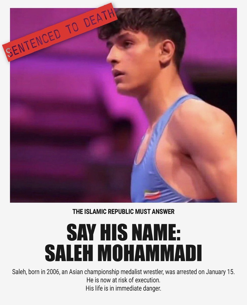 بچه ها ریپست کنید شدیدا 
و صدای #صالح_محمدی باشیم 

#KingRezaPahlavi #IranMassacre #IranRevolution2026