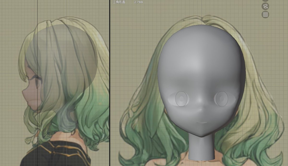 目を追加👀
#Blender
#147日目