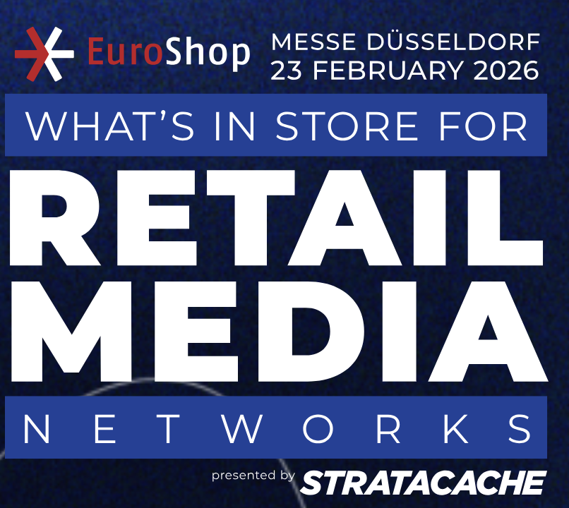 DailyDOOH's tweet image. #EuroShop2026 What’s In Store For #RMN dailydooh.com/archives/173897 @STRATACACHE, who are undoubtedly truly dominant in the #digitalsignage and #RMN sector are continuing their marketing nous in this vertical with their ‘own’ conference ahead of a global retail tradeshow.