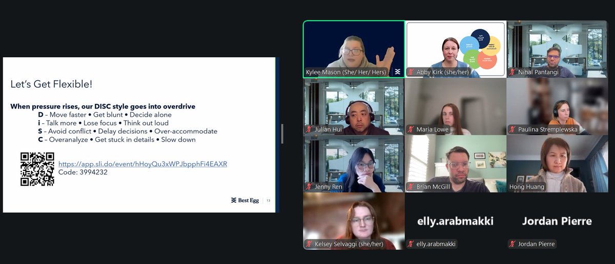 MyBestEgg's tweet photo. BE Aspire, our AAPI Employee Resource Group, kicked off 2026 strong with a DiSC session—building a shared language for better communication, deeper collaboration, and showing up authentically for each other. This is what ERGs in action look like. https://t.co/rnZIrckjkt