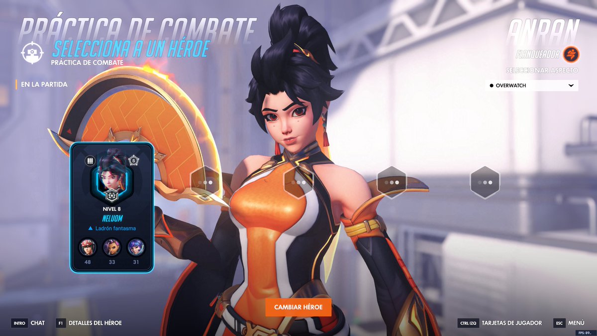 Neluom9's tweet photo. Lo mucho que me esta gustando Anran no tiene sentido #Overwatch https://t.co/o4YblX7bwk