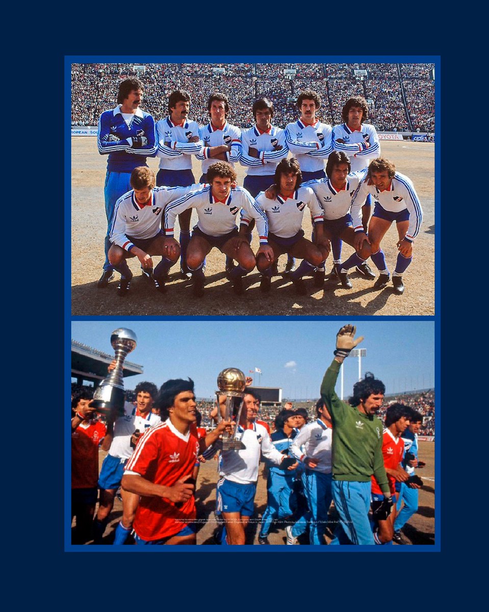 🗓️ El 11 de febrero de 1981, Nacional conquistó su segundo título de Campeón del Mundo, tras vencer por 1 a 0 al bicampeón de Europa el Nottingham Forest de Inglaterra.

🏟️La 19na edición de la Copa Intercontinental correspondía al año 1980 y se disputo en el Estadio Olímpico de