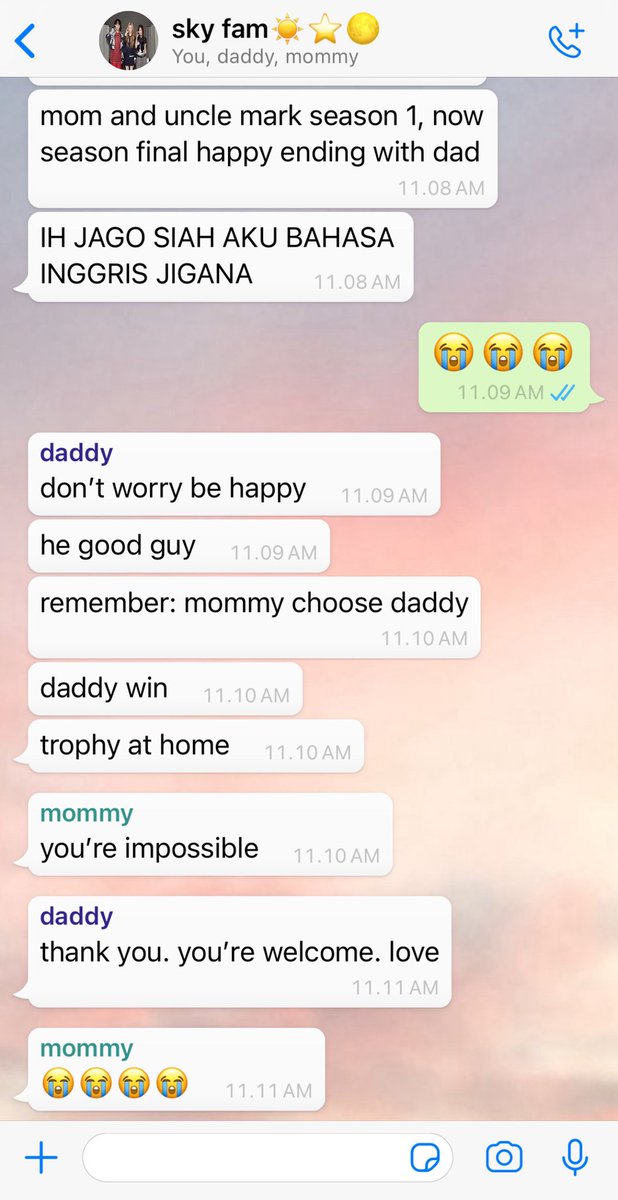 #haeselle ngomongin mantannya si mommy