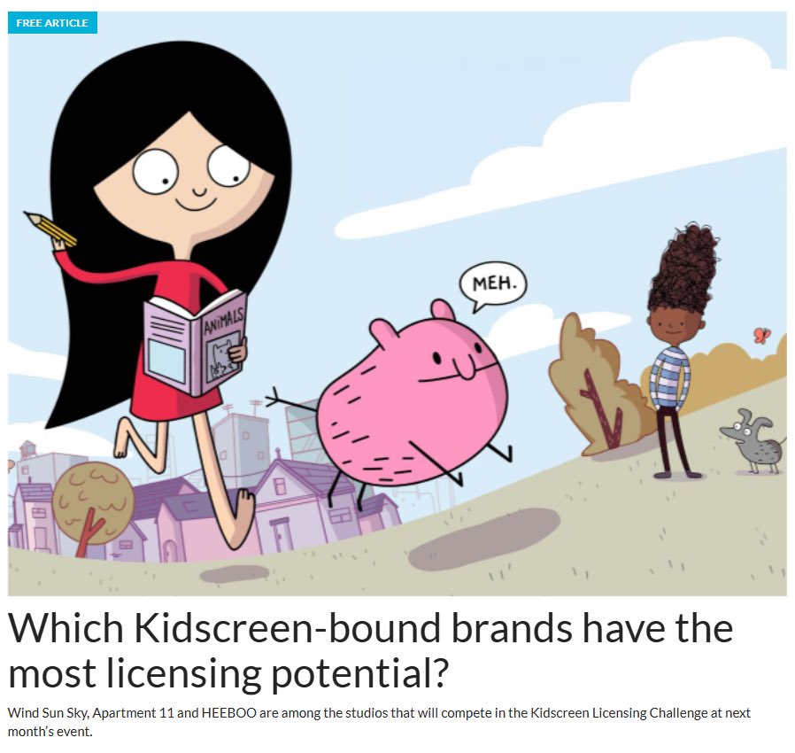 Kidscreen just dubbed us as one of 2026’s brands with the most licensing potential!