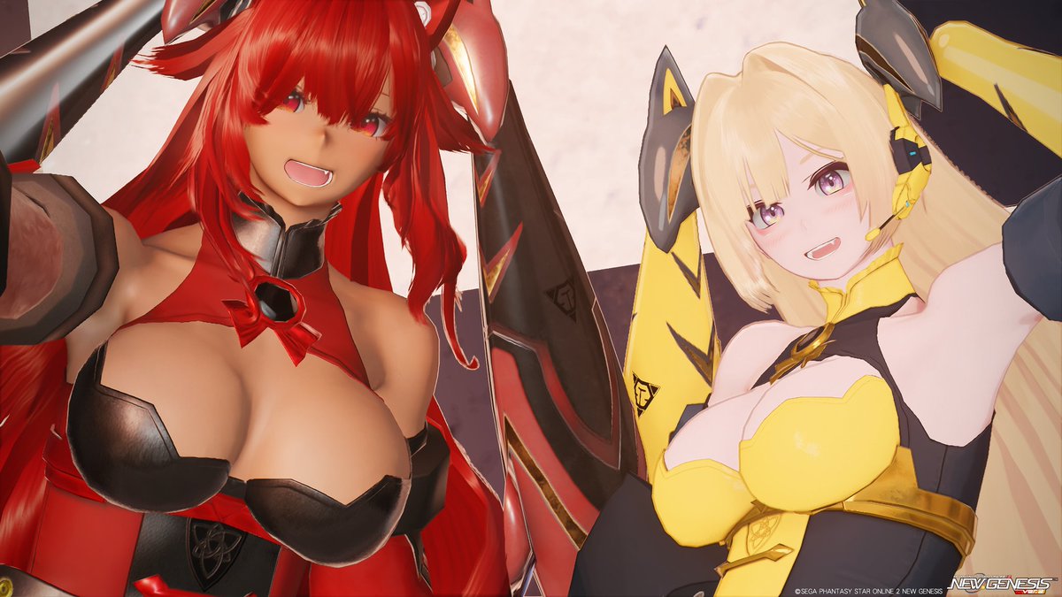 オリジンのザインくんとぱしゃー！Σp📷ω･´)✨
 #PSO2NGS 
 #PSO2NGS_S︎S