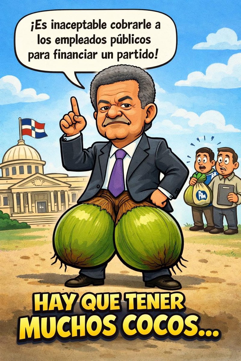 Aquí le envía mi amigo <a href="/FrancisPou/">Francis Pou</a> al faltante de @LeonelFernandezque hoy ve todo, y no recuérdalo nefasto y clientelar corruptor de sus gobiernos.