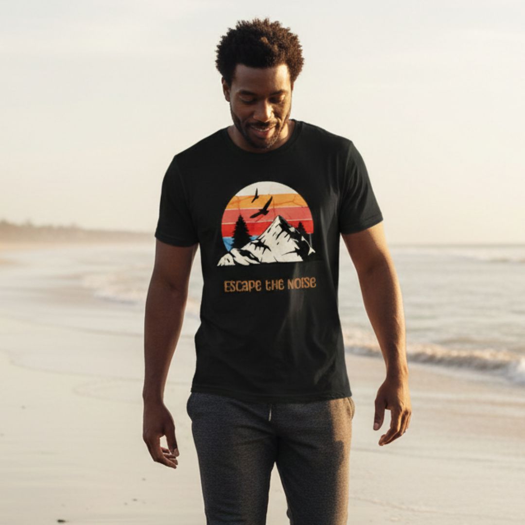 personalgraphx's tweet photo. Not all noise is sound.

Sometimes it’s notifications.
Sometimes it’s opinions.
Sometimes it’s just… too much.
Escape the noise.
Find your edge of the world.
What would your shirt say? 🌊

#AdventureAwaits #EscapeTheNoise #CustomShirts https://t.co/MpipyWUw3J