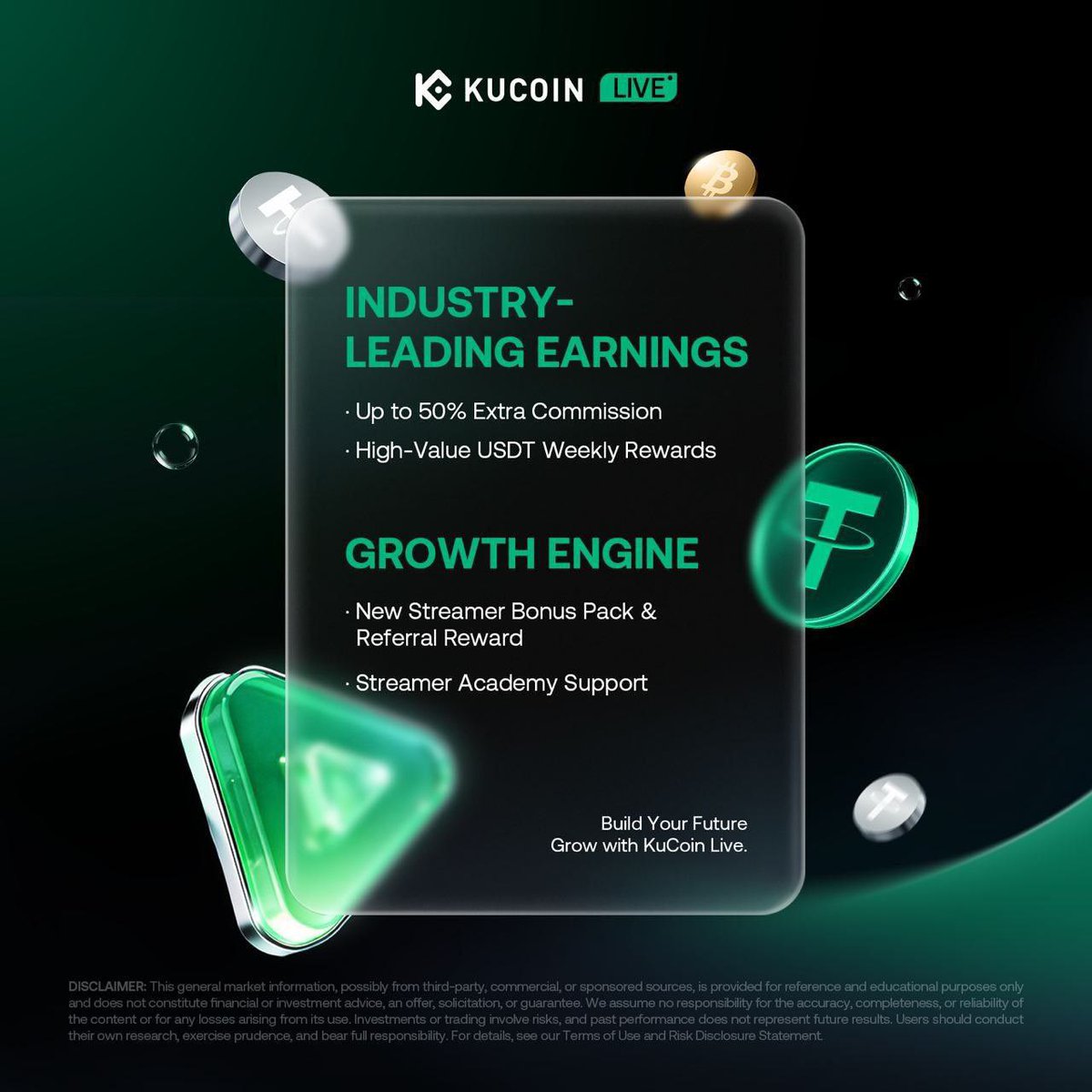 Kryp_Toon's tweet image. Just finished my first stream as an "Early Builder" on @KuCoinLive_en 

My first @KuCoinLive stream proved this isn't just another platform.
🚫 No prior followers needed. Pure knowledge opens the door.
⚡ New Streamer Boost. Systematic courses support from Academy
💸