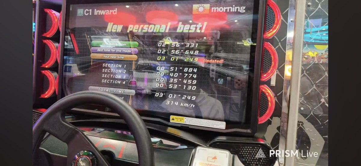 頭文字Dのゲーム機が全部壊れたので、湾岸で新参者になります。✌️