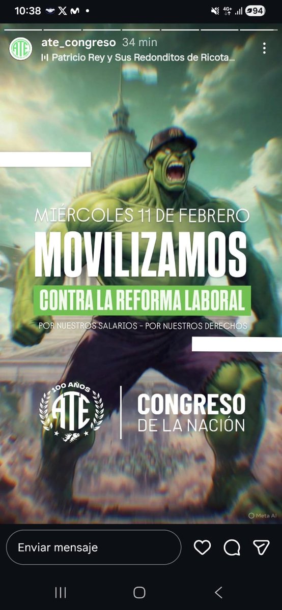 🇦🇷ATE CONGRESO 🇦🇷 ⭐⭐⭐ (@ate_congreso_ok) on Twitter photo 