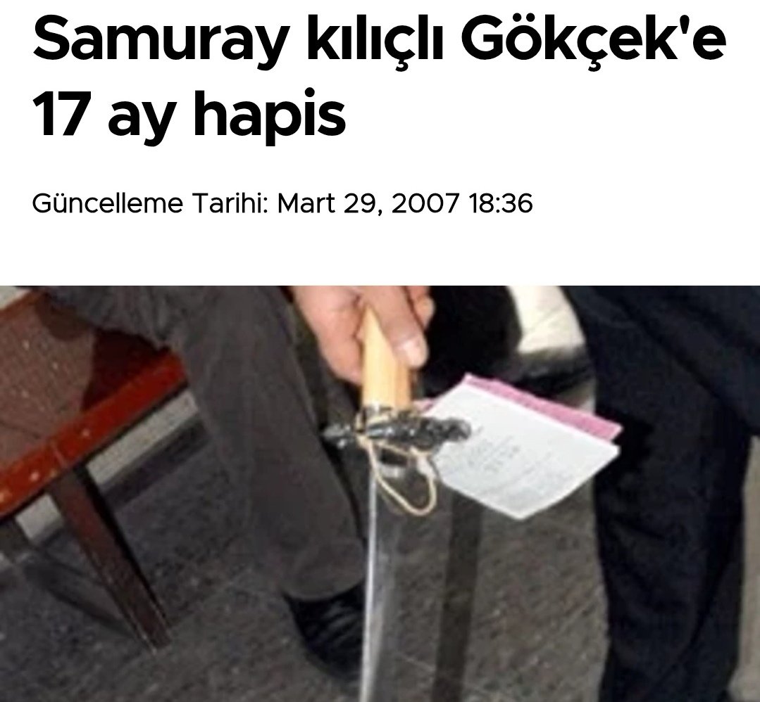 osman gökçek, kardeşi ile birlikte 2007 yılında trafikte bir vatandaşa samuray kılıcı ile saldırıp darp etmekten 17 ay hapis cezası almıştı! babaları belediyeyi soyarken bunlarda sokaklarda halkı kesiyordu! mahmut tanal ucuz kurtulmuş!