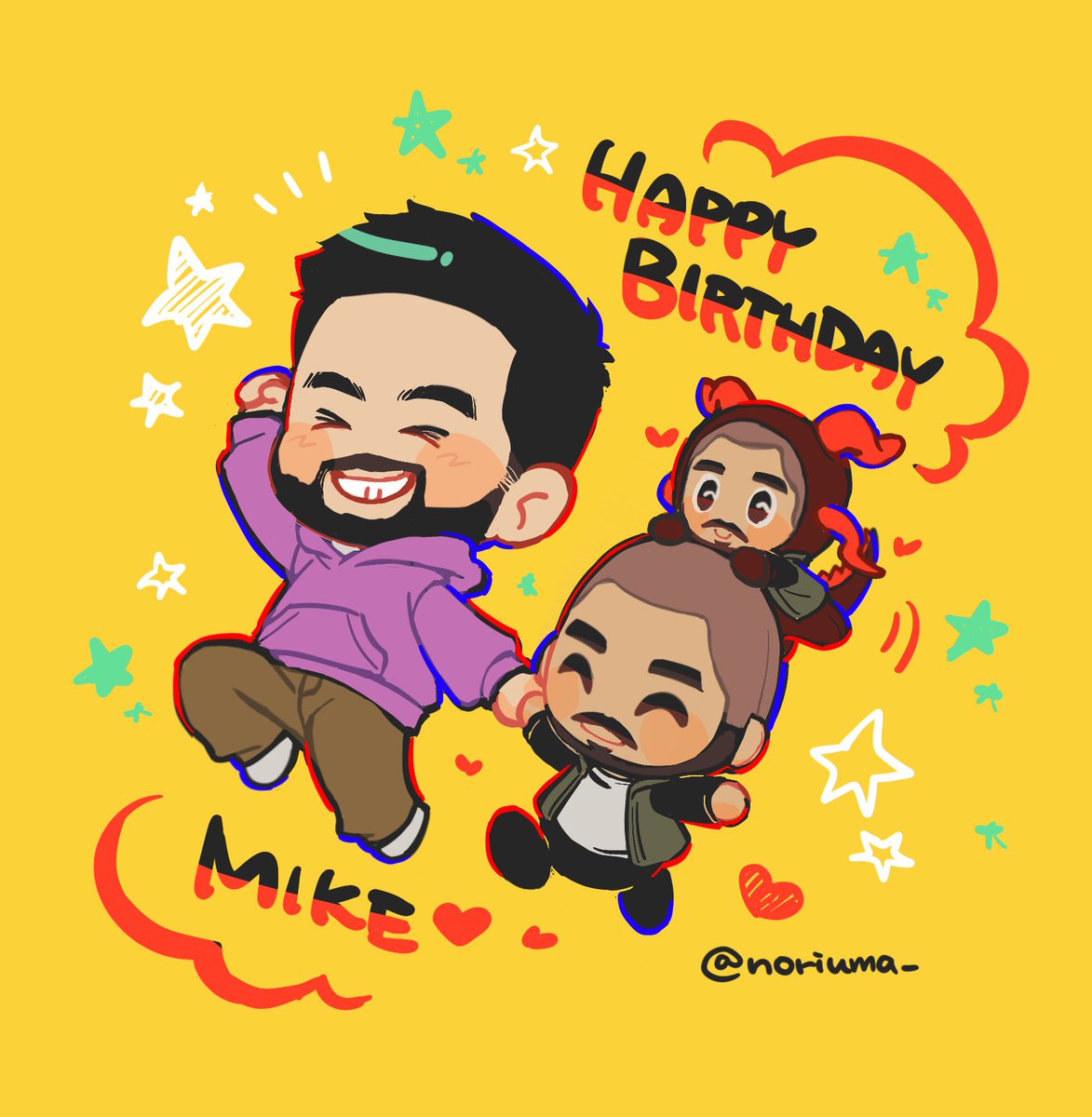 Happy birthday to Mike❤️