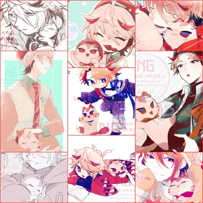 過去に描いたあかいことsrさんまとめ 