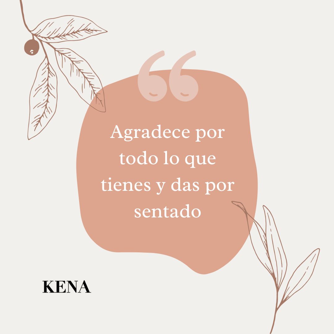 #KenaRevista| Agradece por todo lo que tienes y das por sentado.
La gratitud transforma lo ordinario en extraordinario. ✨

#GratitudDiaria #ValoraLoQueTienes #ConcienciaPlena #VidaConPropósito #Agradecer