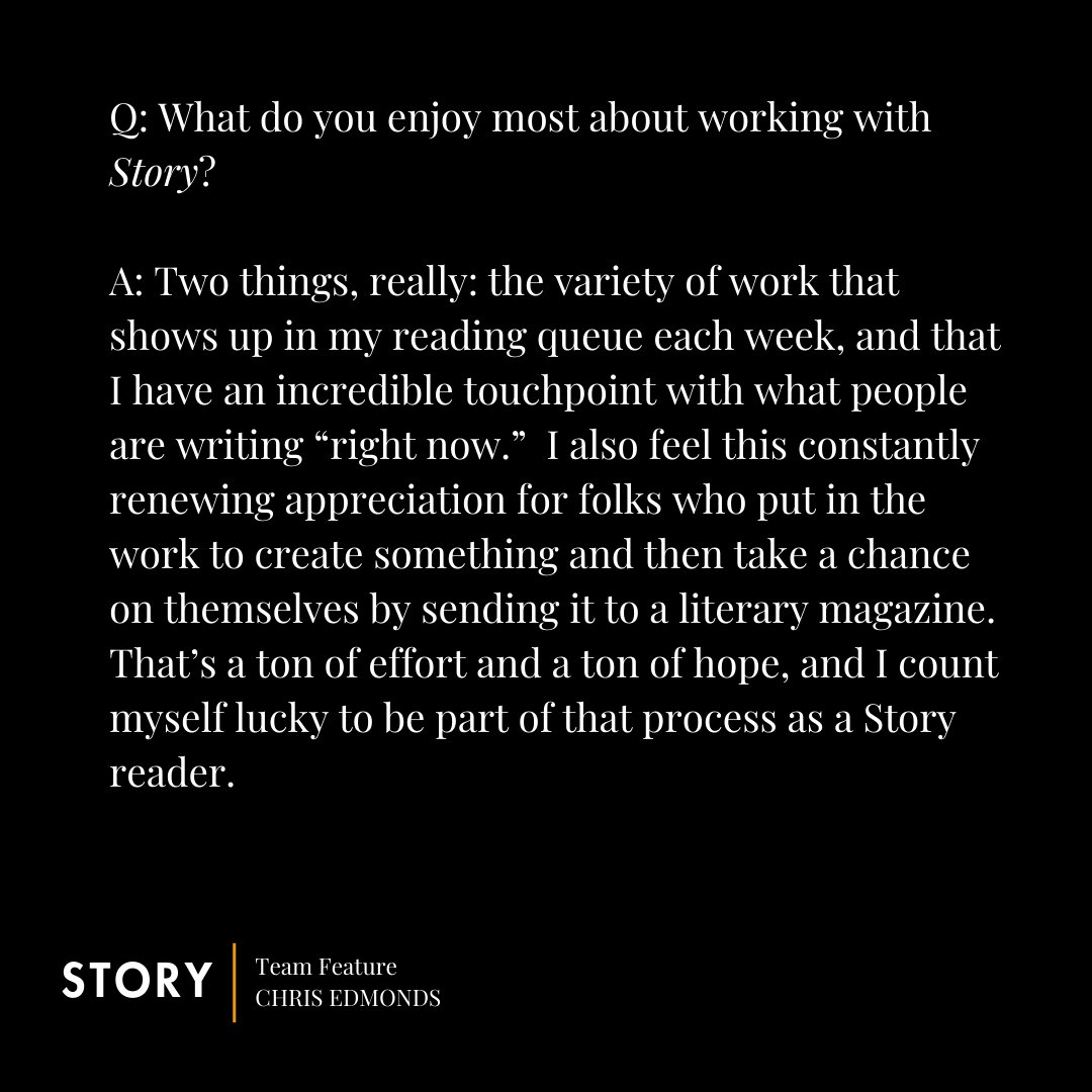 Story Literary Magazine tweet media