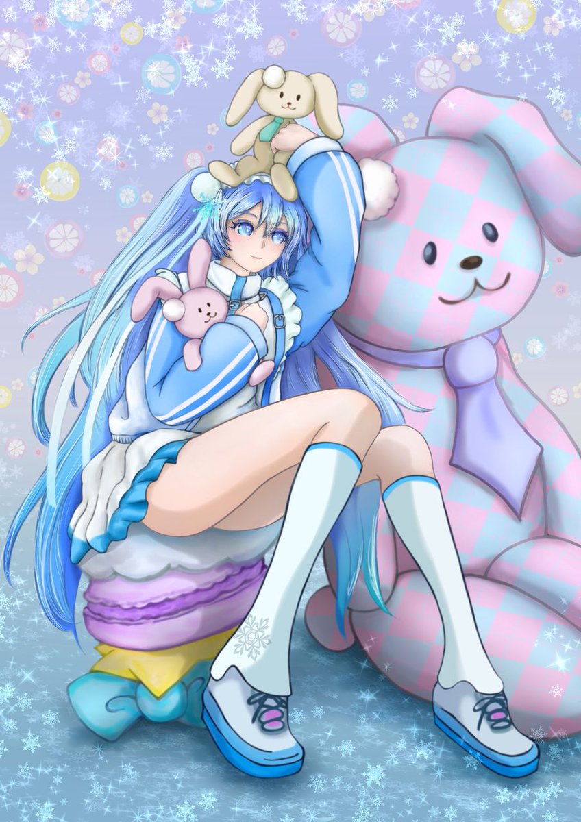 雪ミク medibang.com/picture/kj2602… #ARTstreet #MediBang #初音ミク #描いてみた #雪ミク