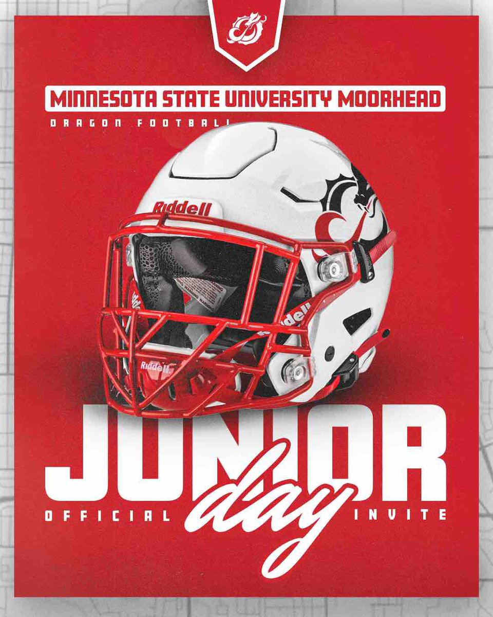 Thank you <a href="/msum_football/">MSUM Dragon Football</a> <a href="/CoachRoehrich/">Abraham Roehrich</a> for the Junior day invite!