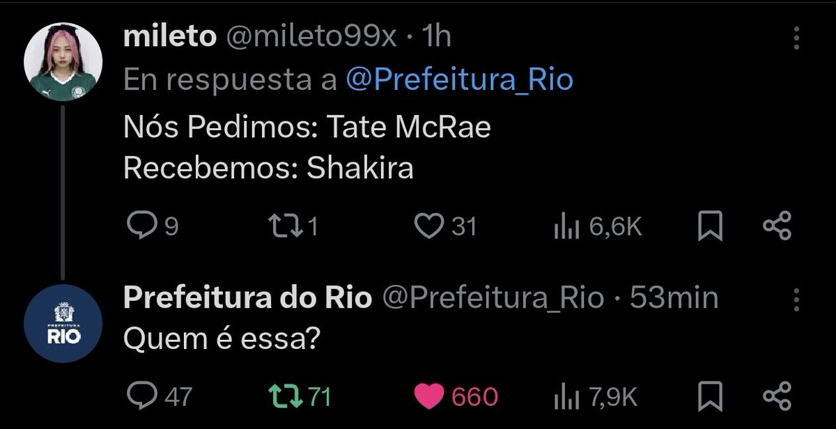 La alcaldía de Rio siendo así de icónica??
HELP 😭