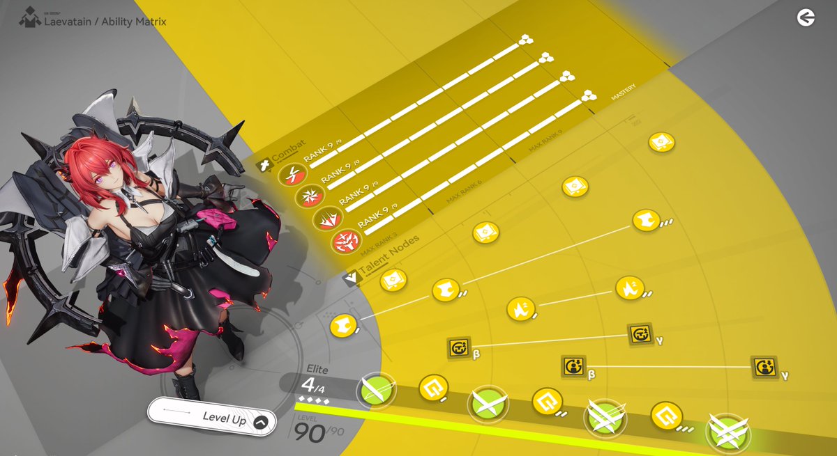finally maxed this for her