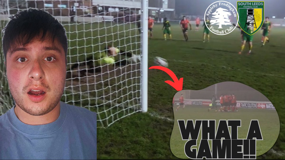 New Vlog 🚨

A Penalty SAVE Sparked a Seven Goal THRILLER!!!!

<a href="/AppFrodFc/">Appleby Frodingham FC</a> v <a href="/_SouthLeedsFC/">South Leeds Football Club</a> 

Hope you enjoy it- RTs and Hypes appreciated ⚽️

#nonleague #football 

🔗: youtu.be/fPrJ9Q8dcLc

<a href="/NCEL/">Macron NCEL</a> <a href="/Topliss94/">Topliss at the Turnstiles</a> <a href="/vinnynolan/">On The Hop Groundhopping / Real Ales - Syd</a> <a href="/scotthellewell5/">scott hellewell</a> <a href="/NickBucco1/">Nick Buxton</a> <a href="/James_Boyall/">james</a> <a href="/FMullered/">Mullered Sports</a>