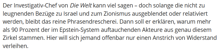 nachdenkseiten.de/?p=146099

interessantes Interview mit Tahir Chaudhry. Eine der wichtigsten Passagen daraus, in der es auch um die Schwindelgeschichte der "Welt" über Putin-Verbindungen geht: