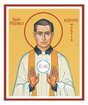 MiloCB04's tweet photo. San Pedro de Jesús Maldonado Lucero (1892-1937).
Presbítero mexicano, mártir de la persecución religiosa en Chihuahua.
Ordenado en 1925 en El Paso, Texas. Su vocación se resume en una frase dicha siendo seminarista:
“Quiero tener siempre mi corazón en el cielo y en el sagrario”. https://t.co/BySjvDh4RR
