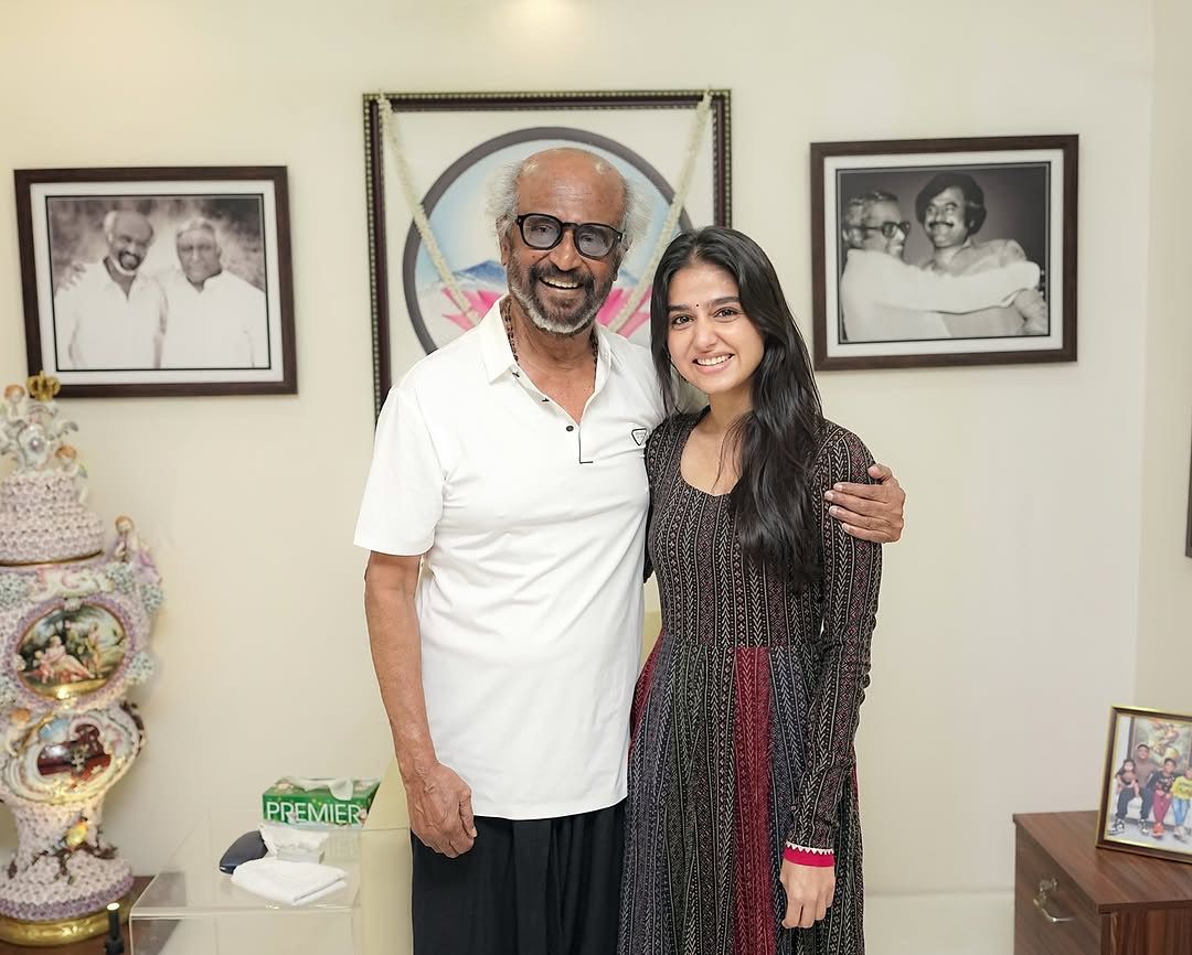 It feels incredible when the biggest star in movies notices your work. 
For an actress,hearing him ask where she has been all this time is the best kind of praise.These simple words from a legend give her more confidence than anything else. It is a special moment —Anashwara Rajan