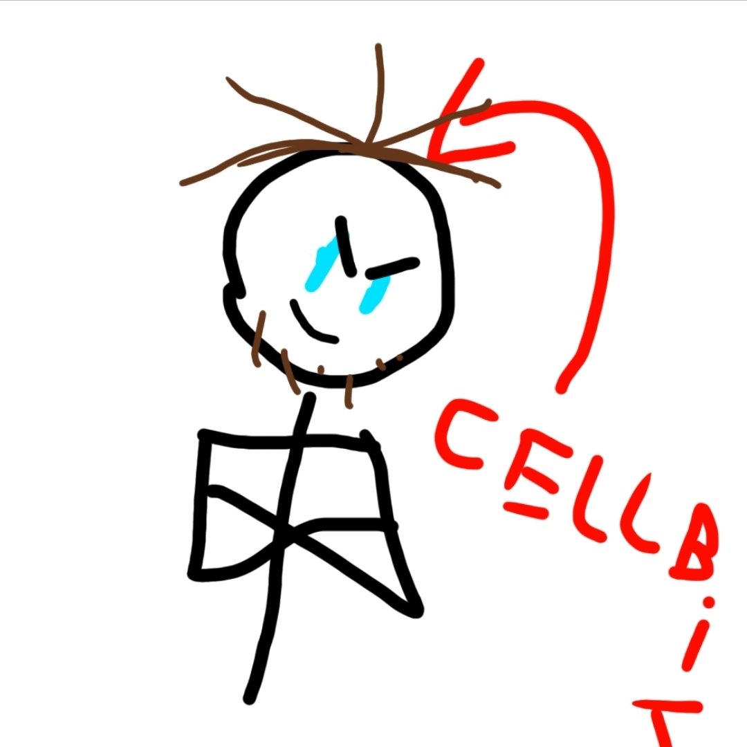 Feliz aniversário cellbit!!!

Eu fiz uma fanart pra você
