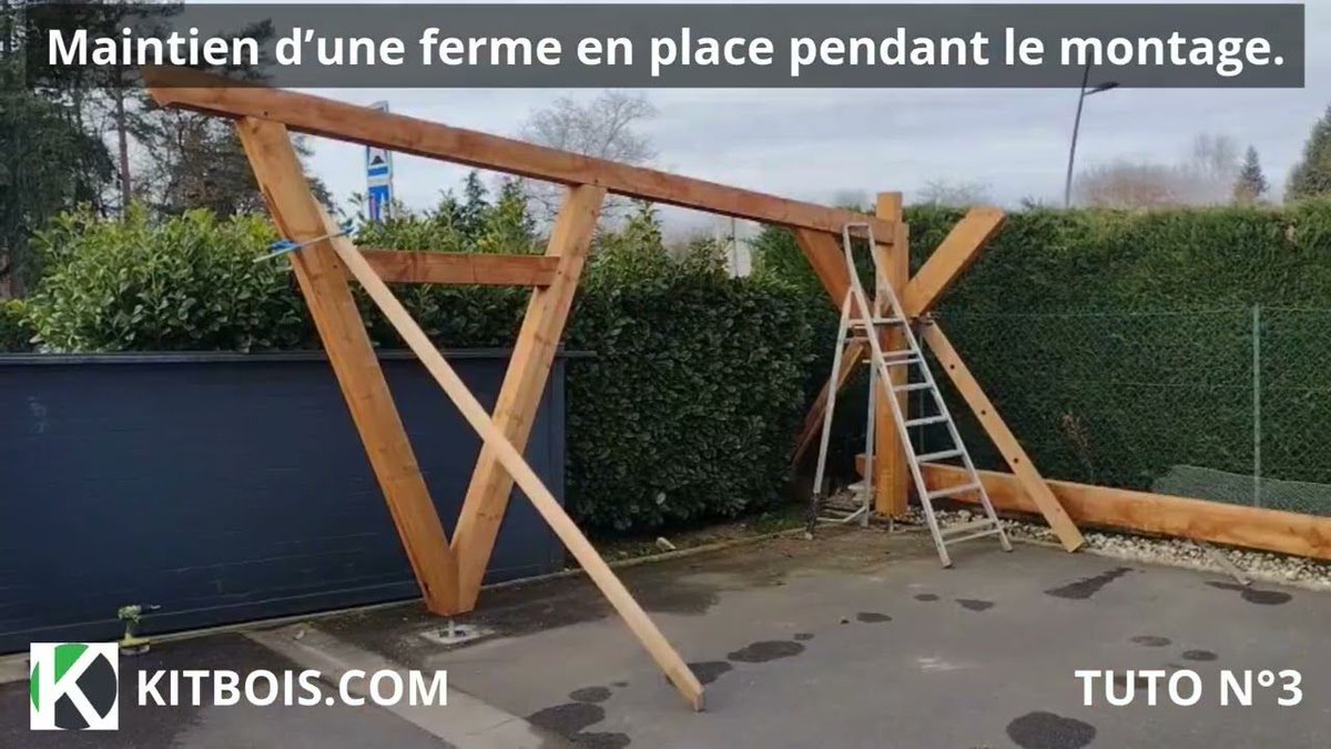KitBoisCom's tweet photo. KITBOIS COM TUTO N°3 : Maintien d'une ferme en place pendant le montage. 
https://t.co/DWcKmS6Zsc https://t.co/yoyiyKGuFQ