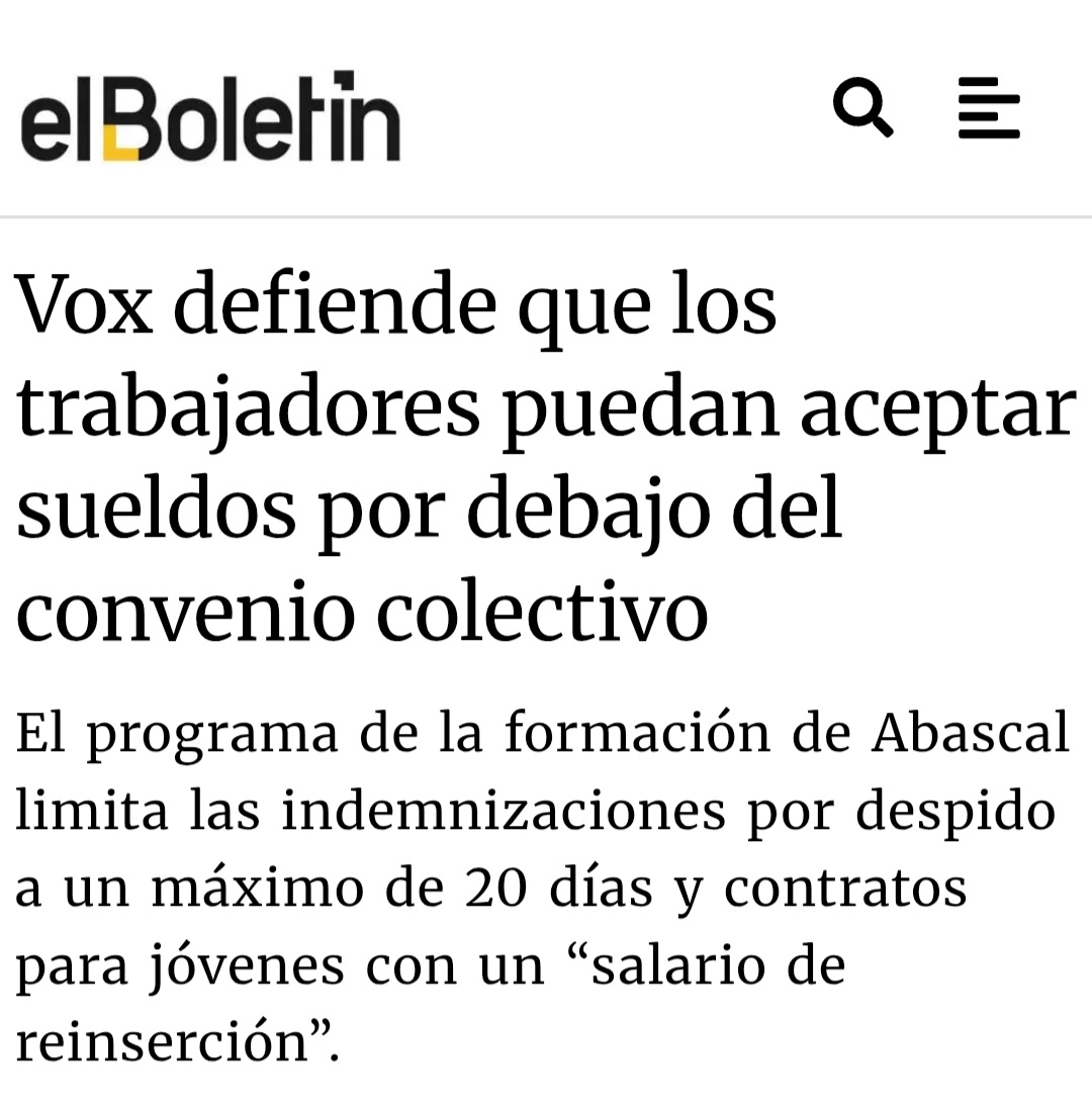 ¿Qué nivel de desinformación tiene que tener un obrero para votar por esto?