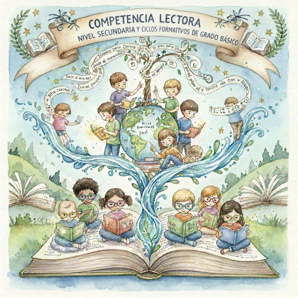 Convocado un curso regional a distancia COMPETENCIA LECTORA NIVEL PROFUNDIZACIÓN SECUNDARIA Y CICLOS FORMATIVOS DE GRADO BÁSICO con cód. 269904KPF577. Fecha inscripción: 10/02/2026 hasta 20/02/2026. La inscripción podrá realizarse en el siguiente enlace:  secretariavirtual.juntadeandalucia.es/secretariavirt…?