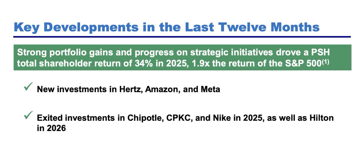 🚨 BREAKING:

Bill Ackman's Pershing Square declares new stakes in Amazon $AMZN, Hertz $HTZ, and $META.

Exited Chipotle $CMG and Nike $NKE.