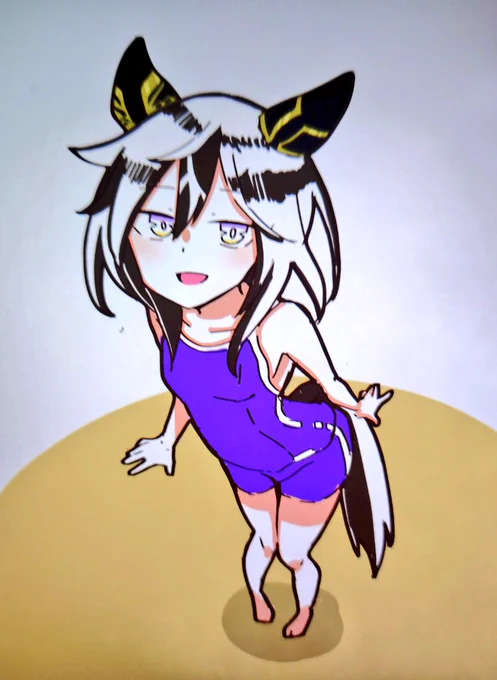 落描きステゴ。 小さくて可愛いよね。