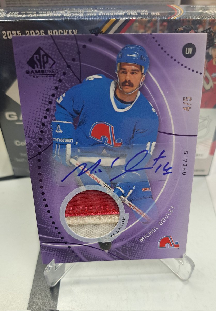 RedNailsII's tweet image. Release day hits from 2025/26 @UpperDeckSports Game Used hockey. @CardPurchaser