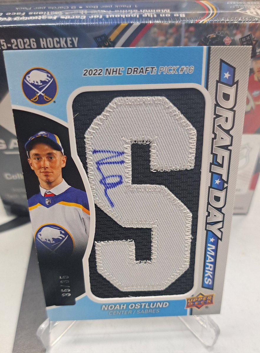 RedNailsII's tweet image. Release day hits from 2025/26 @UpperDeckSports Game Used hockey. @CardPurchaser