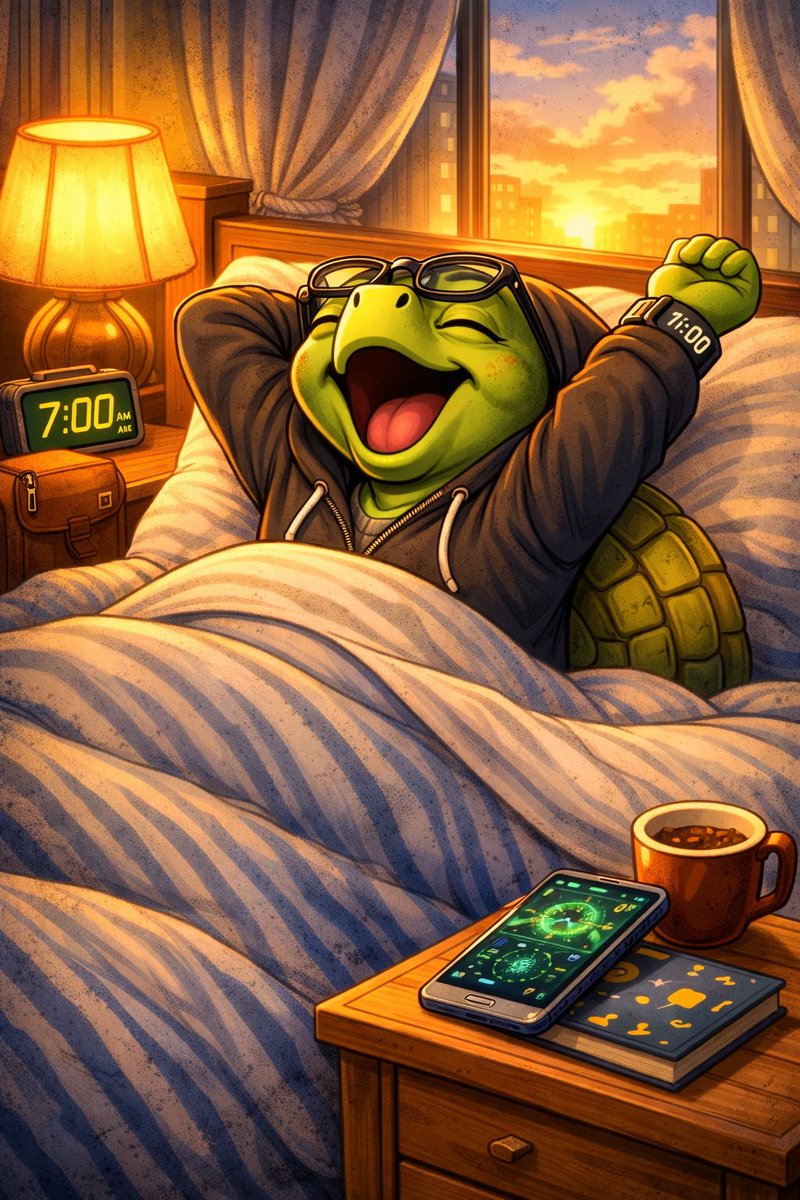 TurtleClubmogs's tweet image. Gm Turtle Club 🐢☀️

New day. Same mission.
Slow moves. Strong foundation.

Let’s build something that lasts. 💚

#TurtleClub #Crypto #BuildDifferent #Solana