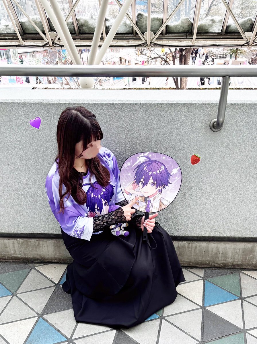 nnmr_coffee's tweet photo. 初のフルグラ参戦💜

 #ななもりくん
 #なーくん
 #すとふぇす2026 https://t.co/vBg0HZWC0u