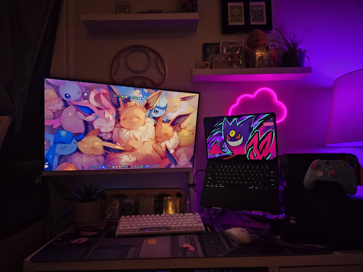 heydazity's tweet photo. Pc setup vibes 🙏#pokemon https://t.co/Is1CPt5HrG